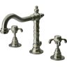 LaToscana Ornellaia 8 in. Widespread 2-Handle Mid-Arc Bathroom Faucet in Brushed Nickel