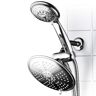 Dream Spa 38-spray 7 in. Dual Shower Head and Handheld Shower Head with Body spray in Chrome