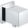 Grohe Euphoria Cube 2 in. Shower Wall Union in Starlight Chrome