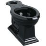 KOHLER Memoirs Comfort Height Elongated Toilet Bowl Only in Black Black