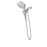 MOEN Verso 8-Spray 7 in. Dual Wall Mount Fixed and Handheld Shower Head 2.5 GPM with Infiniti Dial in Chrome