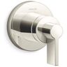 KOHLER Components 1-Handle Transfer Valve Trim with Lever Handle in Vibrant Polished Nickel