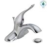 Delta Commercial 4 in. Centerset Single-Handle Bathroom Faucet with Metal Drain Assembly in Chrome