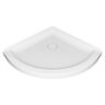 American Standard Ovation Curve 36 in. L x 36 in. W Corner Shower Pan Base with Center Drain in Arctic White