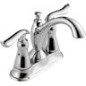 Delta Linden 4 in. Centerset 2-Handle Bathroom Faucet with Metal Drain Assembly in Chrome