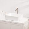 Boyel Living 19 in. L x 15 in. W above Counter Ceramic Rectangle Bathroom Vessel Sink White