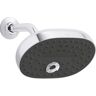 KOHLER Statement 3-Spray Patterns with 2.5 GPM 8 in. Wall Mount Fixed Shower Head in Polished Chrome