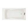 American Standard Evolution 72 in. x 36 in. Acrylic Soaking Bathtub with Reversible Drain in White
