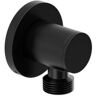 RIOBEL Brass Wall Union in Black