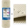 RAY STAR 17 in. x 36 in. Ivory Double Layer Foam Non Slip Bathtub Mat, More Comfortable and Thicker Tub Mat Than Other Shower Mat