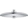 Grohe Euphoria 3-Spray 10 in. Single Ceiling Mount Fixed Rain Shower Head in Starlight Chrome