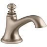 KOHLER Artifacts 5.375 in. Bathroom Sink Spout with Bell Design, Vibrant Brushed Bronze