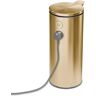 simplehuman 9 oz. Touch-Free Rechargeable Sensor Soap Pump, Brass Stainless Steel