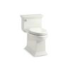 KOHLER Memoirs Stately 1-Piece 1.28 GPF Single Flush Elongated Toilet in Dune Seat Included