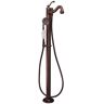 Barclay Products Lamar Single-Handle Freestanding Tub Faucet with Hand Shower in Oil Rubbed Bronze