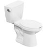 Pro-Ject 17.1 in. 2-piece 1.28 GPF Single Flush Elongated Toilet in White, with Soft-close Seat