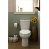 American Standard H2Option Tall Height 2-piece 0.92/1.28 GPF Dual Flush Elongated Toilet with Liner in White, Seat Not Included