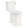 American Standard Traditional Slow-Close EverClean Elongated Closed Front Toilet Seat in White