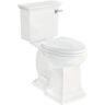 American Standard Traditional Slow-Close EverClean Round Closed Front Toilet Seat in White