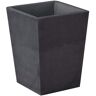 Creative Labs Natural Soapstone Waste Basket in Gray Color