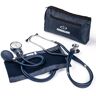 PRIMACARE Manual Blood Pressure Kit Aneroid Sphygmomanometer and Sprague Rappaport Stethoscope in Blue