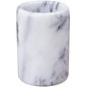 Creative Labs Natural Marble Tumbler Toothbrush Holder Makeup Brush Organizer for Bathroom Countertop Organize