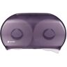 San Jamar 2-Roll Black Pearl Twin Jumbo Toilet Tissue Dispenser