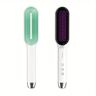 Aoibox Electric Straightening Beard Comb Hairdressing Tool with 5-speed Temperature Control in Green Color