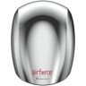 WORLD DRYER Airforce Electric Hand Dryer, High Speed, Antimicrobial Technology, 110-120 volt, Aluminum Polished Chrome