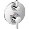 Hansgrohe Ecostat S 2-Handle Shower Trim Kit in Chrome Valve Not Included