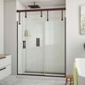 DreamLine Avenue 60 in. W x 79 in. H Sliding Semi-Frameless Shower Door in Oil Rubbed Bronze