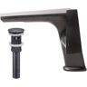 Novatto Miller Single Hole Single-Handle LAV Bathroom Faucet with Pop-Up Overflow Drain in Oil Rubbed Bronze