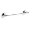 KOHLER Eclectic 18 in. Wall Mounted Towel Bar in Polished Chrome