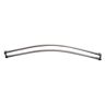 Barclay Products 60 in. Aluminum Curved Double Shower Rod in Polished Chrome
