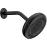 MOEN Quattro 4-Spray Patterns with 1.5 GPM 6.5 in. Single Wall Mount Fixed Shower Head in Matte Black