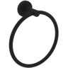 ROHL Lombardia And Avanti Bath Towel Ring in Matte Black