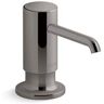 KOHLER Purist Soap/Lotion Dispenser in Vibrant Titanium