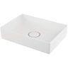 WS Bath Collections Vision 6050 Vessel Bathroom Sink in Matte White