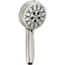 Delta 7-Spray Patterns 4.5 in. Wall Mount Handheld Shower Head 1.75 GPM with Cleaning Spray in Stainless