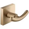 KRAUS Ventus Bathroom Robe and Towel Double Hook in Brushed Gold