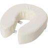 DMI Vinyl Cushion 4 in. Round Front Toilet Seat in White