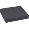 MABIS 16 in. x 18 in. x 3 in. Pincore Cushion with Nylon Oxford Cover in Black