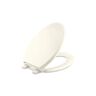 KOHLER Glenbury Elongated Closed Front Toilet Seat in Biscuit