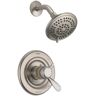 Delta Innovations 1-Handle Shower Faucet Trim Kit in Stainless (Valve Not Included)