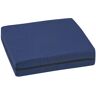 MABIS Standard Polyfoam 16 in. x 18 in. x 4 in. Wheelchair Cushion in Navy