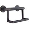 Delta Decor Assist Contemporary Toilet Paper Holder with Assist Bar in Venetian Bronze