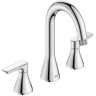 American Standard Aspirations 8 in. Widespread 2-Handle Pull Out Bathroom Faucet with Drain Polished Chrome