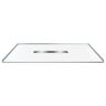 Transolid Zero Threshold 63 in. L x 31.5 in. W Customizable Threshold Alcove Shower Pan Base with Center Drain in White