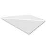 FlexStone 10 in. Shave Shelf in White