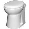 Saniflo SaniCompact 4C 1-Piece 1.28/1 GPF Dual Flush Elongated Toilet in White with Built-In 1/2 HP 115-Volt Macerator Pump